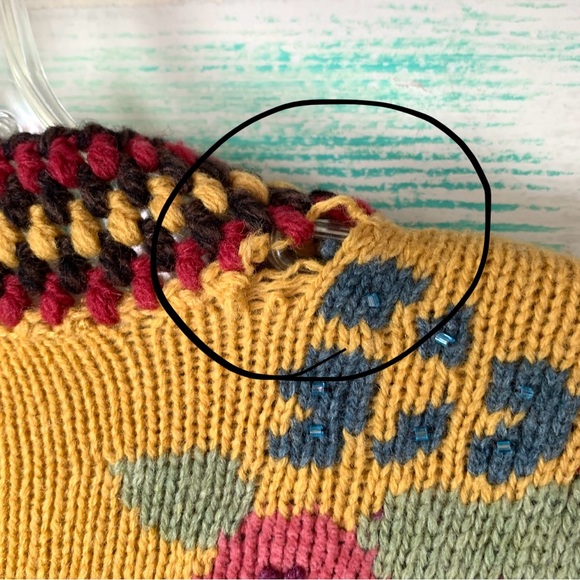 🌵Sparrow Anthropologie “Yellow Brick Road” Cardigan🌵 - Picture 10 of 11